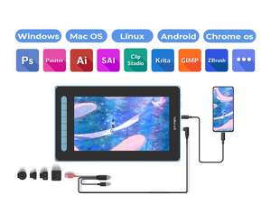 Artist <b>12</b> 2nd Generation Graphics Screen <b>Tablet</b> Blue - Product Image 5
