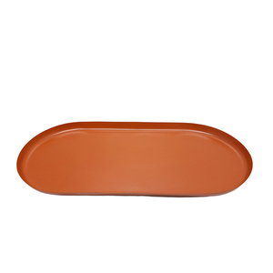 ถาดเสิร์ฟเหล็กและโมเสกถาดใส่ของสีทองแดงและทองเหลืองสำหรับตกแต่งบนโต๊ะในบ้านและร้านอาหาร - Product Image 4