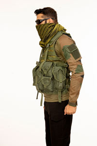 Sac de gilet pour équipement de défense personnelle Meilleure qualité avec gilet à double plaque pour des opérations habiles dans une activité d'aventure - Product Image 4