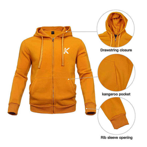 Fabricante de Pakistán, Chándal de Forro Polar para Hombre de Alta Calidad, con Capucha, Informal, Sólido, 100% Algodón, Transpirable y Ecológico - Product Image 5