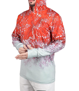 Venta al por mayor al aire libre sublimación pesca Jersey ropa de pesca tamaño personalizado Color personalizado diseños personalizados hombres pesca jersey para adultos - Product Image 4