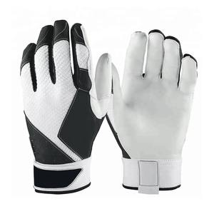 Gants de baseball en cuir polyvalents pour attrapeur, jeunes et adultes, design à doigts fendus, sangle de poignet réglable, confortables - Product Image 1