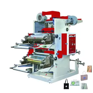 Automatic In-Line 2 Color Flexographic Printing Machine with Silk Screen Printing Capabilities for High-Quality Machine