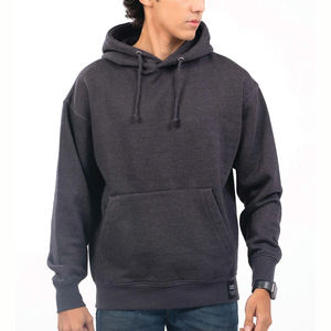 Sweat-shirt épais et lourd à capuche pour homme, coupe décontractée, 500 460 400 Gsm, logo personnalisé, molleton, coupe régulière, 100% coton, sweat-shirts d'automne - Product Image 4