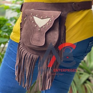 เข็มขัดหนังกลับแบบคาดเอวกระเป๋าคาดเอวกระเป๋าคาดเอวใช้งานได้หลากหลายเข็มขัดเดินทางทันสมัยไม่ซ้ำใคร - Product Image 1