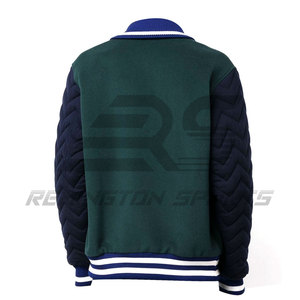 แจ็คเก็ต Varsity ขนาดและสี OEM,พร้อมโลโก้ที่กำหนดเองได้แจ็คเก็ตตัวแทนดีไซน์ใหม่ - Product Image 5