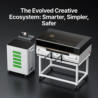 Máquina Láser CO2 de Escritorio XTool P3 80W 2026, Grabado Rápido de 1200 mm/s, Gran Tamaño 915x458 mm, Cortadora y Grabadora Láser de Seguridad Clase 1