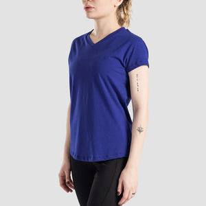 Camisetas Holgadas de Verano para Mujer, 100% Algodón, Logotipo Personalizado, Tops Casuales para Pedidos al por Mayor - Product Image 1