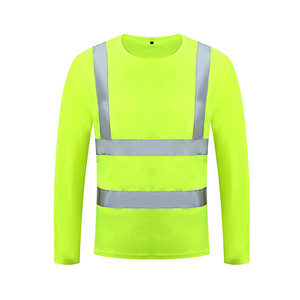 Vêtements de travail de sécurité haute visibilité en polyester, classe 3, réfléchissants, courts et longs, résistance à la chaleur 300°C - Product Image 5