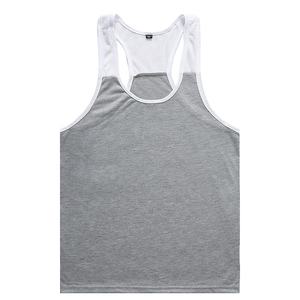 Débardeur de sport respirant pour hommes, concevez votre propre coton Stringer de musculation uni - Product Image 6