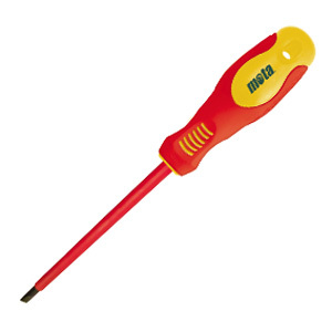 Cacciavite a punta piatta, punta da 4 mm, asta da 100 mm (Mota DIR4) - Product Image 1