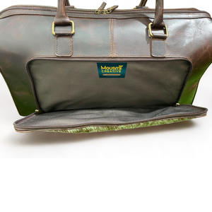 Top vente sac de sport classique en cuir de vachette vintage véritable matériel en laiton massif personnalisable fabricant et fournisseur en gros - Product Image 5