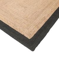 100% naturel durable écologique Jute tressé tapis réversible tapis pour salon cuisine tapis Passage balcon chambre