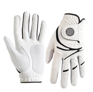 Gants de golf en cuir Cabretta respirant de qualité supérieure pour hommes, nouveau style, main gauche et droite pour le sport - Product Image 1