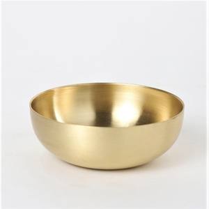 Bol de service en fer de qualité supérieure Dernier design Finition polie élégante Emballage en carton durable pour fruits et légumes décoratifs - Product Image 6