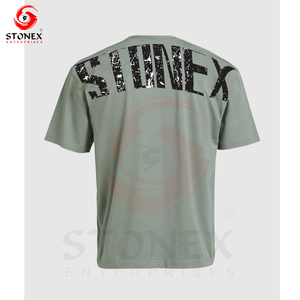 T-shirt de sport imprimé pour homme, idéal pour la gym, l'entraînement et le fitness, séchage rapide, vêtements de sport, commande en gros, service OEM - Product Image 6