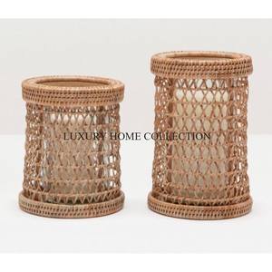 ตะกร้าใส่ผักและผลไม้2ชั้นสำหรับบ้านและห้องครัวทำจากหวายและเหล็กบริสุทธิ์ตะกร้าเก็บผลไม้ - Product Image 6