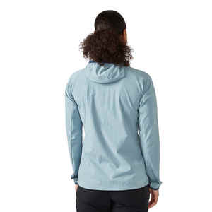 Chaqueta softshell con estampado de logotipo personalizado para mujer, chaqueta cortavientos deportiva de alta calidad para exteriores para mujer - Product Image 2