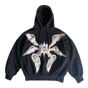 Screen Printing <b>Hoodie</b> Men Pullover Cotton Fleece Oversized <b>Hoodie</b> Casual Streetwear Wholesale <b>Gym</b> Activewear Winter Wear - Product Image 4