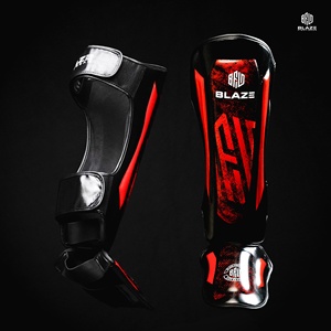 Tùy Chỉnh Muay Thái Bảo Vệ Ống Chân Nhà Sản Xuất OEM Kickboxing & Đấm Bốc Miếng Đệm Ống Chân Chuyên Nghiệp MMA <span class=keywords><strong>Shin</strong></span> mu Bàn Chân Bảo Vệ Nhà Cung Cấp - Product Image 2