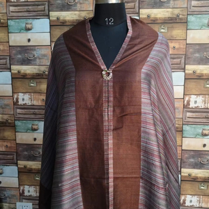 Snowfall Serenity Mujer Premium Winter Shawl Silky Printed Pattern - Product Image 1