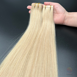 Extensión de cinta normal de cabello humano virgen de Grado Superior cabello liso Natural #20 Color 100% extensiones de cabello de cinta humana vietnamita - Product Image 1