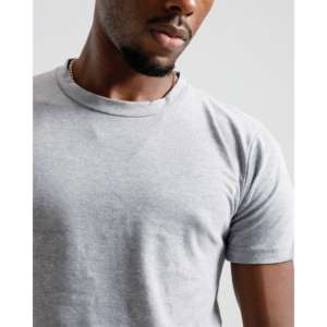 Camiseta Básica de Algodón 100% Jersey, Ajuste Musculoso, Oversize, con Estampado Serigrafiado, Diseño Liso con Características Comprimidas - Product Image 2