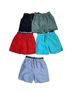 Pantalones cortos de playa de poliamida sólidos personalizados Hombres Tabla de surf Ropa de playa corta - Product Image 2