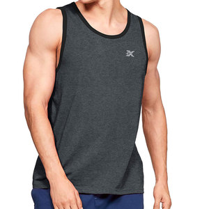 Camisetas sin mangas para hombre al mejor precio, ropa deportiva de punto transpirable para gimnasio con estilo de alta calidad, estampado informal de verano para - Product Image 1