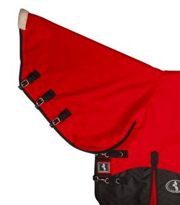 <b>100</b>% Waterproof Breathable 210D <b>Nylon</b> Satin <b>Fabric</b> Combo Rain Sheet 1200D Rib Stop Winter Protection for 3000/3000 Horses - Product Image 4