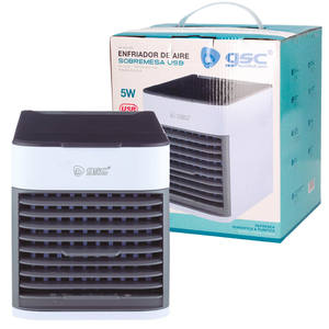 Mini refroidisseur d'air/humidificateur de bureau avec câble USB 5W 14,5x16,2cm (GSC 300010022) - Product Image 2