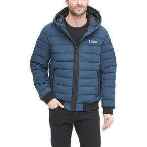 Chaqueta acolchada personalizada para hombre, cazadora de viento de invierno, prendas de vestir de poliéster, chaqueta acolchada informal de manga larga, Haus Industries - Product Image 2