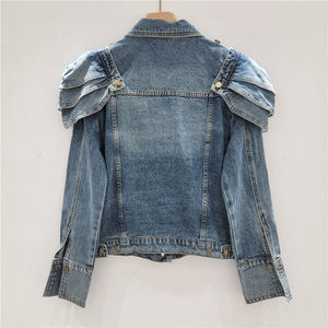 Chaqueta Vaquera Deslavada para Mujer STITCHMODE, Ecológica, Transpirable, Informal, para Otoño, Invierno y Primavera - Product Image 2