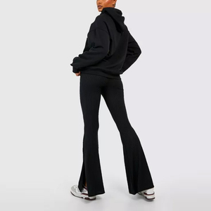 Chándal de estilo acampanado para mujer con tasa de fábrica, fabricantes de ropa 2025, chándales acampanados personalizados para mujer - Product Image 2