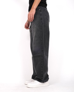 Vente en gros d'usine de jeans amples élégants personnalisés pour hommes et femmes design décontracté pour un usage quotidien - Product Image 2