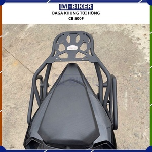 แร็คท้ายรถมอเตอร์ไซค์ M-BIKER สำหรับ CB500F พร้อมกล่องติดตั้ง ABS ถุงพลาสติก โครงถุงท้ายรถ สำหรับเก็บสัมภาระ - Product Image 3
