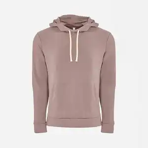 Shiitake Color Next Level Men Women Santa Cruz Hoodie Fleece Cotton Men Blank Hoodie Sweatshirt with Kangaroo Pocket - Product Image 1