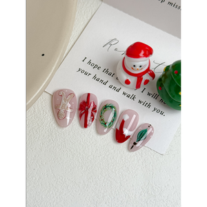 Decoración de Uñas con Diseño Festivo, Holiday Cheer Mix, Uñas Postizas Decorativas - Product Image 3