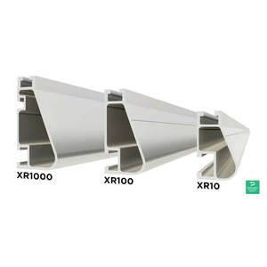 Riel de Montaje Solar IronRidge XR-10-168M-US de 14 pies, Fabricado en EE. UU. - Product Image 1