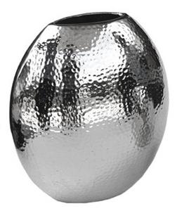 Jarrón Decorativo de Metal Hecho a Mano, Jarrón de Flores con Acabado Texturizado Moderno para el Hogar, Sala de Estar, Hotel, Oficina, Decoración de Interiores de Mesa - Product Image 2