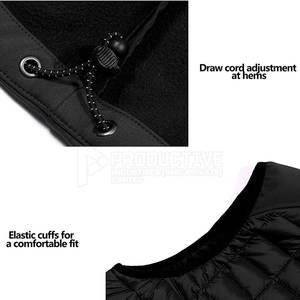 Chaleco acolchado de invierno informal para hombre superventas, poliéster transpirable de alta calidad, ropa exterior personalizable de talla grande, servicio OEM - Product Image 5