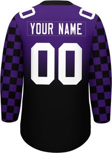 Uniformes de l'équipe professionnelle sur mesure de haute qualité évacuant l'humidité Fournisseur en gros durable Maillots de hockey sur glace sublimés - Product Image 5