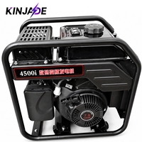 Générateur Inverter Portable à Essence 4.0/4.2 kW Faible THD 50Hz 60Hz pour Maison, Chantier, Extérieur et Alimentation de Secours d'Urgence AC K4500Gi