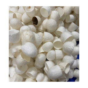 Material de relleno de bateo de seda Natural de fibra de algodón de capullo de seda cruda para edredón almohada edredón hoja de capa de tela de Vietnam - Product Image 5