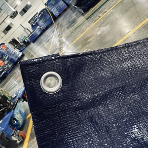 Bâche en PE haute résistance, bleu foncé, haute durabilité, haute performance, bâche longue durée, options de taille et de couleur - Product Image 6