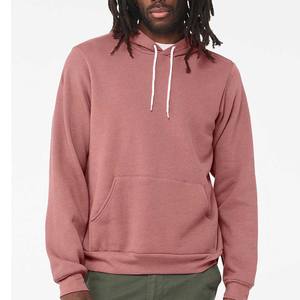 Sudadera con Capucha Unisex de Forro Polar para Invierno BELLA+CANVAS con Estampado Digital y Diseño Teñido Liso-3719bc - Product Image 4