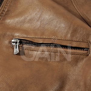 Veste en cuir pour hommes de qualité supérieure Style tendance Coupe confortable et veste d'hiver chaude pour messieurs - Product Image 5