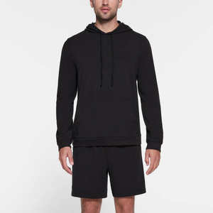 Conjunto de Sudadera con Capucha de Diseño Personalizado para Hombre, Corte Cuadrado, Sudadera Gruesa, Proveedor de Chándales Casuales, Conjunto de Sudadera con Capucha OEM - Product Image 5