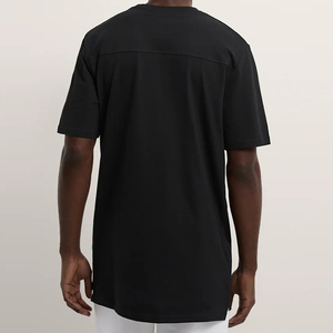 เสื้อยืดผ้าฝ้าย100% สำหรับผู้ชายสั่งทำโลโก้ได้เสื้อยืดสตรีทไซส์ใหญ่พิเศษ - Product Image 4