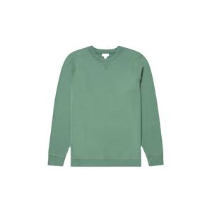 Sweat-shirt à col rond en coton 100% de haute qualité pour hommes, vente en gros, taille personnalisée, col rond côtelé, uni, hiver, blanc, court, pour hommes - Product Image 6